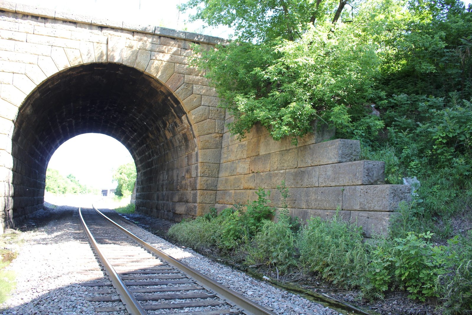 East abutment